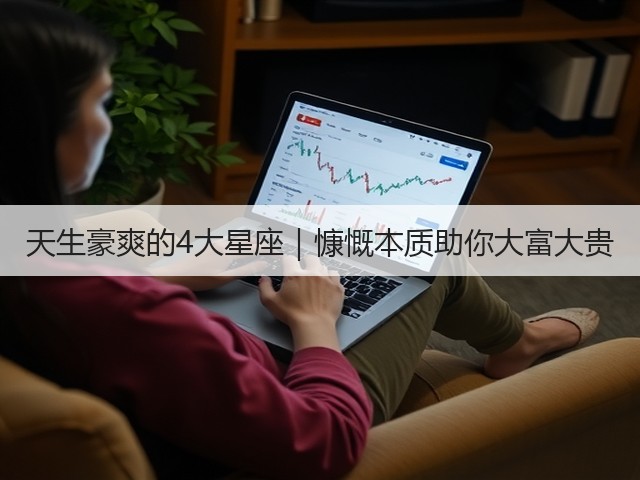 天生豪爽的4大星座|慷慨本质助你大富大贵(图2) 天生豪爽的4大星座|慷慨本质助你大富大贵(图2)