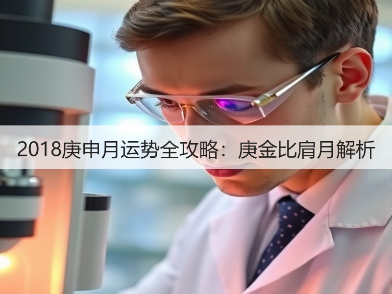 2018庚申月运势全攻略：庚金比肩月解析