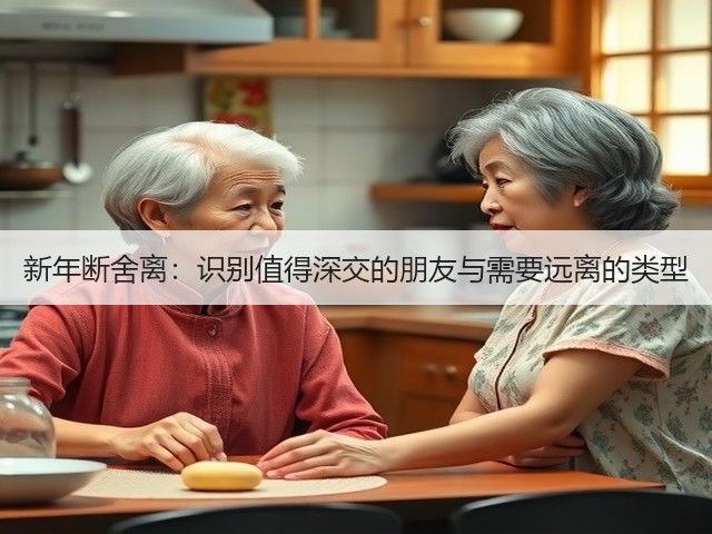 新年断舍离：识别值得深交的朋友与需要远离的类型(图1)