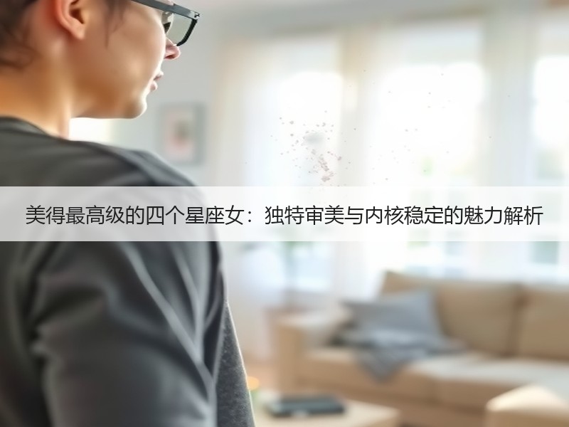 美得最高级的四个星座女：独特审美与内核稳定的魅力解析
