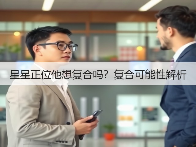 星星正位他想复合吗？复合可能性解析(图3)