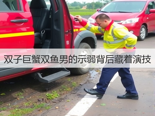 双子巨蟹双鱼男的示弱背后藏着演技(图2) 双子巨蟹双鱼男的示弱背后藏着演技(图2)