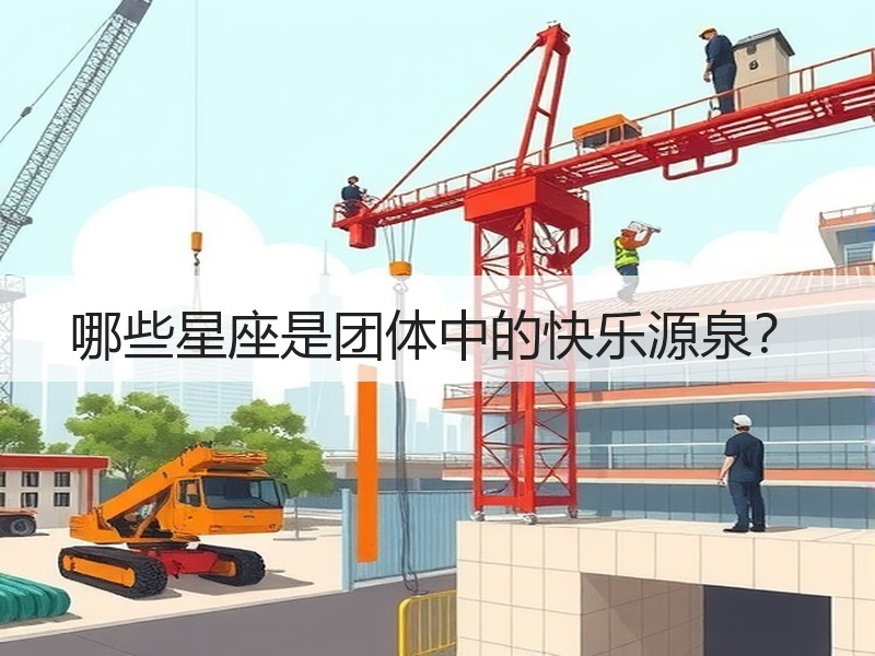 哪些星座是团体中的快乐源泉？