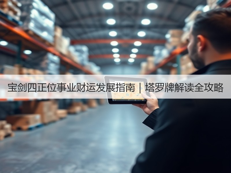 宝剑四正位事业财运发展指南｜塔罗牌解读全攻略
