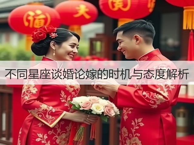 不同星座谈婚论嫁的时机与态度解析(图3)