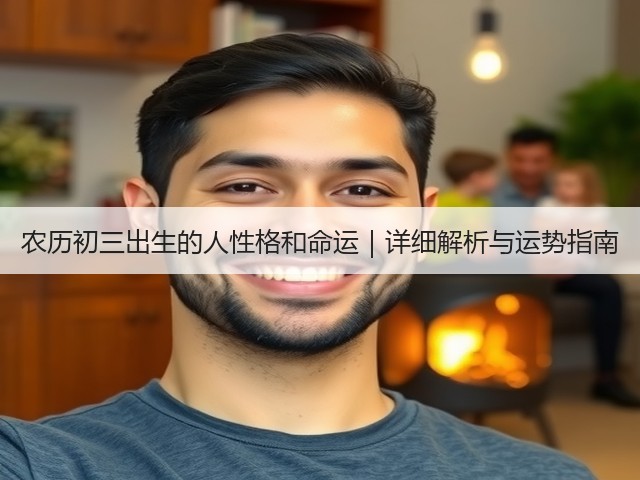 农历初三出生的人性格和命运|详细解析与运势指南(图3) 农历初三出生的人性格和命运|详细解析与运势指南(图3)