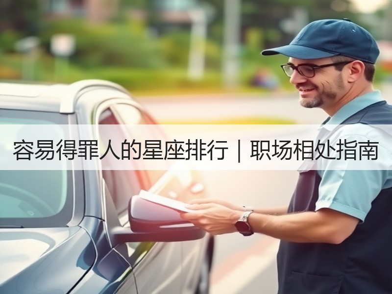 容易得罪人的星座排行｜职场相处指南