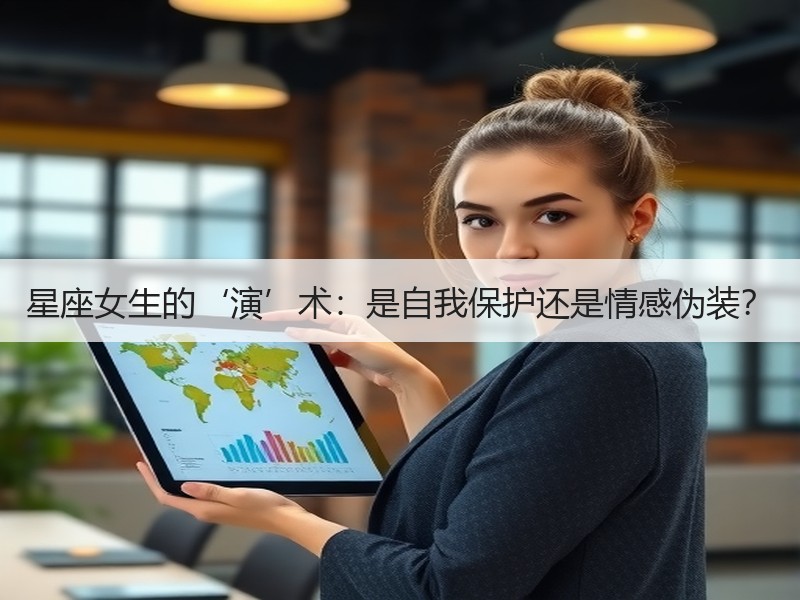 星座女生的‘演’术：是自我保护还是情感伪装？