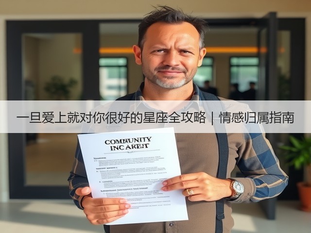 一旦爱上就对你很好的星座全攻略|情感归属指南(图1) 一旦爱上就对你很好的星座全攻略|情感归属指南(图1)