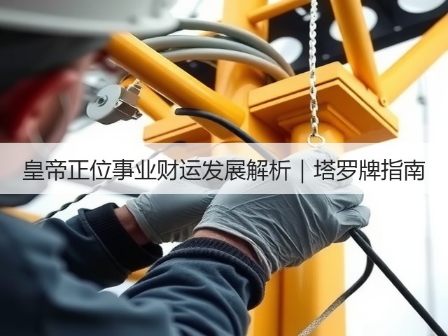 皇帝正位事业财运发展解析｜塔罗牌指南(图1)