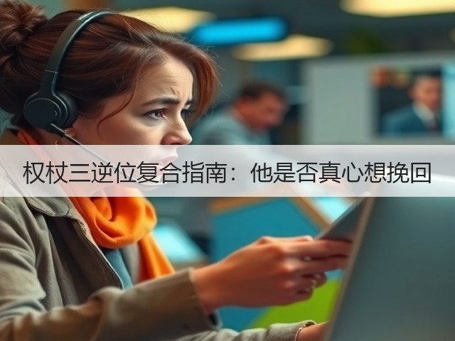 权杖三逆位复合指南：他是否真心想挽回(图1)