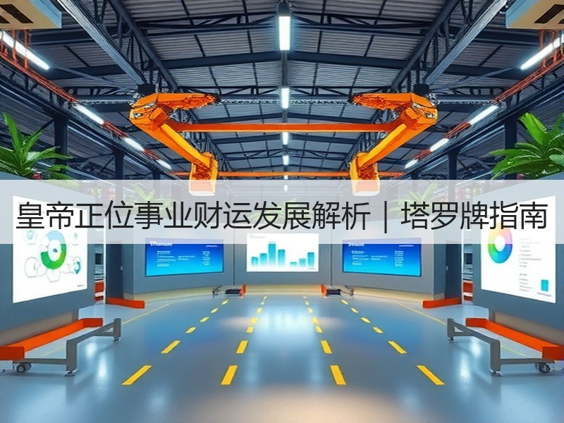 皇帝正位事业财运发展解析｜塔罗牌指南