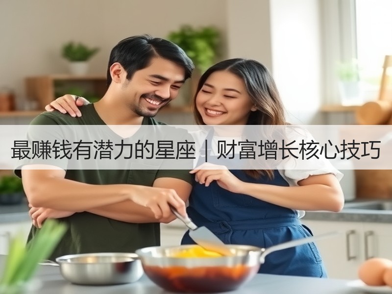最赚钱有潜力的星座｜财富增长核心技巧