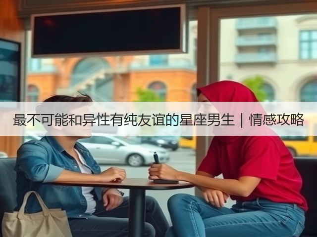 最不可能和异性有纯友谊的星座男生|情感攻略(图2) 最不可能和异性有纯友谊的星座男生|情感攻略(图2)