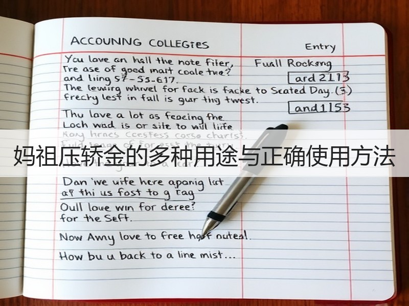 妈祖压轿金的多种用途与正确使用方法
