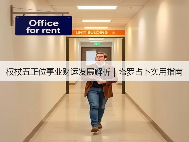 权杖五正位事业财运发展解析｜塔罗占卜实用指南