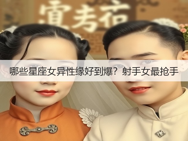 哪些星座女异性缘好到爆?射手女最抢手(图2) 哪些星座女异性缘好到爆?射手女最抢手(图2)