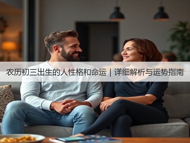 农历初三出生的人性格和命运|详细解析与运势指南(图2) 农历初三出生的人性格和命运|详细解析与运势指南(图2)