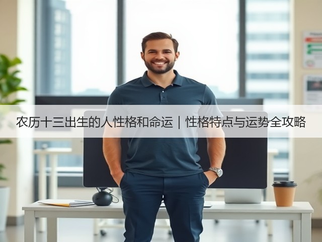 农历十三出生的人性格和命运|性格特点与运势全攻略(图1) 农历十三出生的人性格和命运|性格特点与运势全攻略(图1)