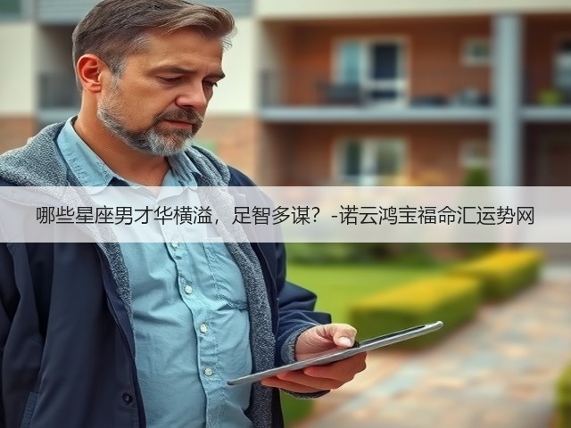 哪些星座男才华横溢,足智多谋?-诺云鸿宝福命汇运势网(图1) 哪些星座男才华横溢,足智多谋?-诺云鸿宝福命汇运势网(图1)